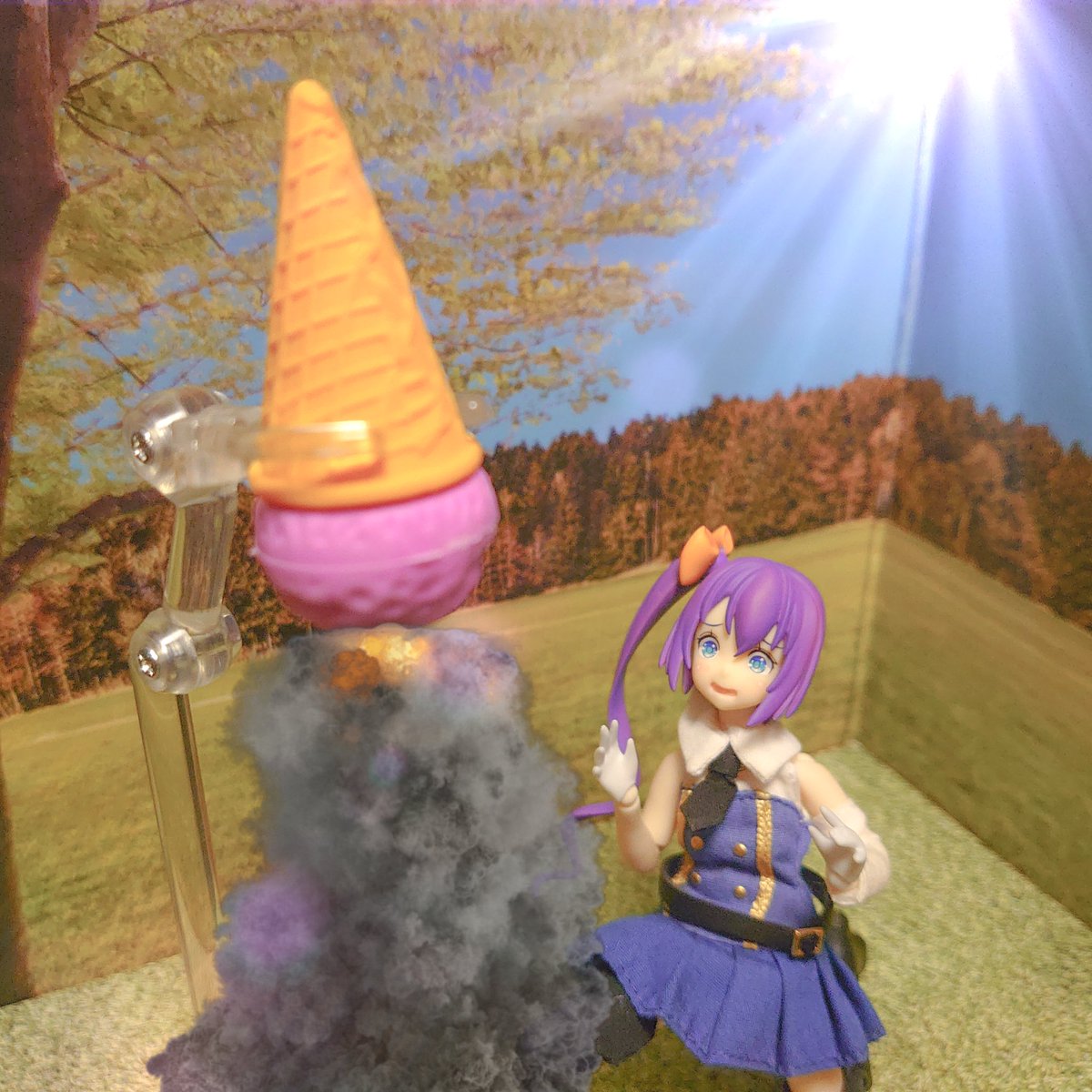 アイスを落とした河鍋薺 Togetter