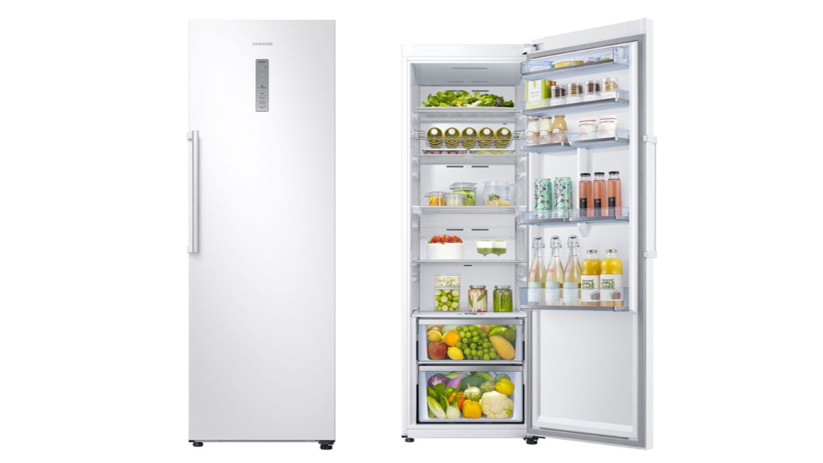 Save £100 when buying a matching Samsung tall fridge and freezer such as the Samsung RR39M7140WW Tall White Larder Fridge and Samsung RZ32M7120WW Tall White Frost Free Freezer.

Discount applies automatically at checkout

Click here to view: cramptonandmoore.co.uk/samsung-rr39m7…