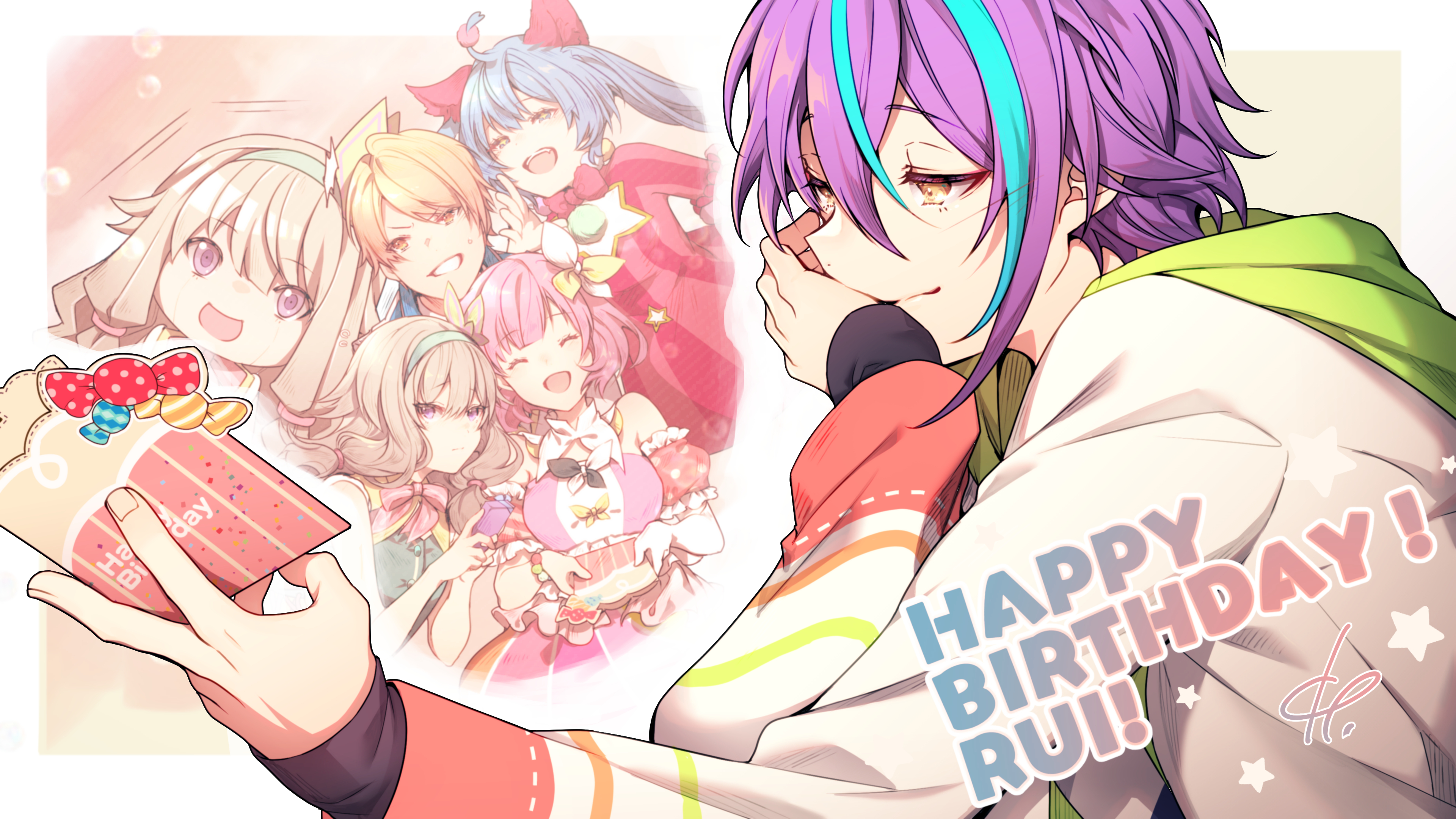 プロジェクトセカイ カラフルステージ Feat 初音ミク プロセカ 本日6月24日は ワンダーランズ ショウタイム 神代類の誕生日 誕生日イラストはdomco Domcoworks さんに担当いただきました 初音ミク プロセカ 神代類誕生祭21