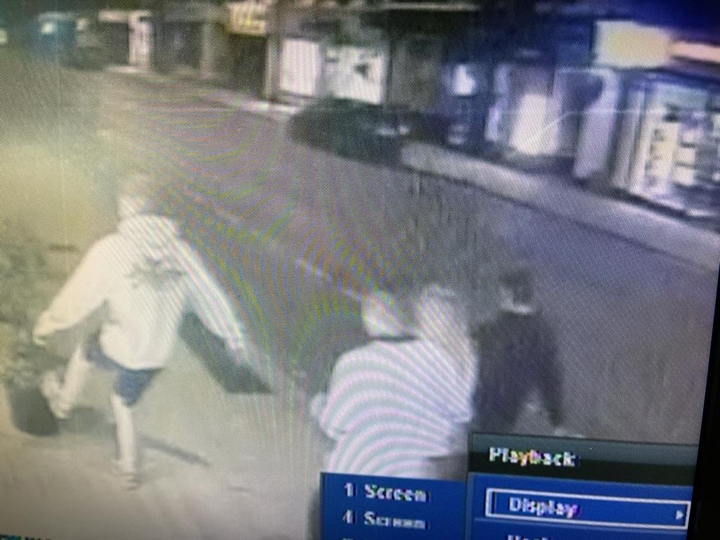 Here are the local vandals destroying our plant pots.... obviously trying to impress the blonde girl with them. If thats the best you can do... ... <a href="/HaleCivicSoc/">HaleCivicSociety</a> @hale_alt_review <a href="/HaleAltyLife/">Hale&AltrinchamLife</a> <a href="/HaleandBowdon/">Destination Profile</a> <a href="/halebowdonmag/">Hale&Bowdon Magazine</a> 
Distinctive hoodie there fella....
