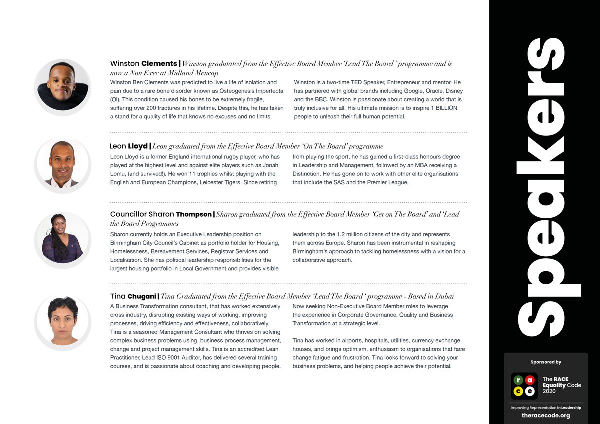 Are you ready for your next board appointment? 

Then this event is for you! With a range of speakers currently sitting on board but also some great organisations looking for new board members.

Don't miss out, register now!!! (Link in bio)

<a href="/CureLeukaemia/">Cure Leukaemia</a> <a href="/ColmoreBID/">ColmoreBID</a> <a href="/wccul/">Wolves Credit Union</a>