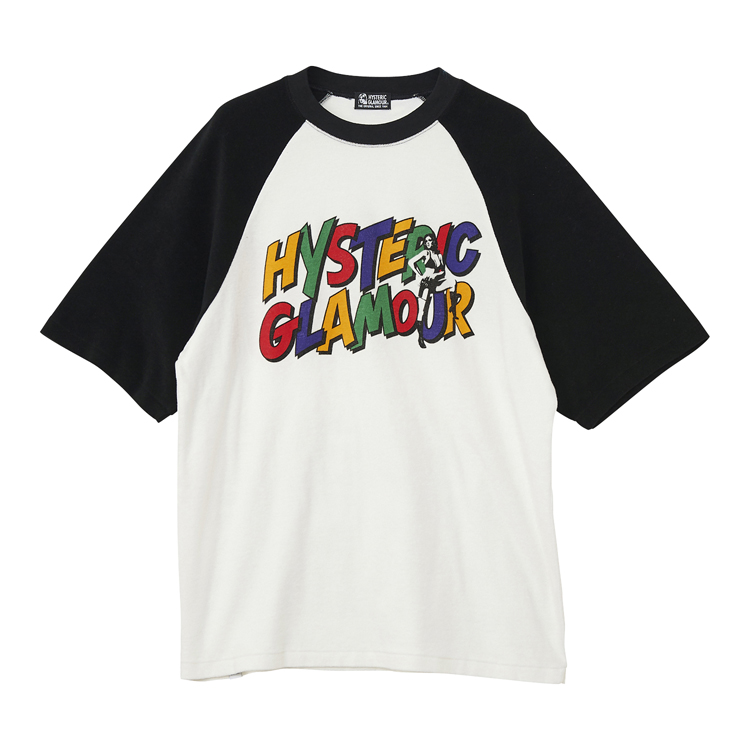 ヒステリックグラマー hysteric glamour ラグランTeeシャツデザイナー ...