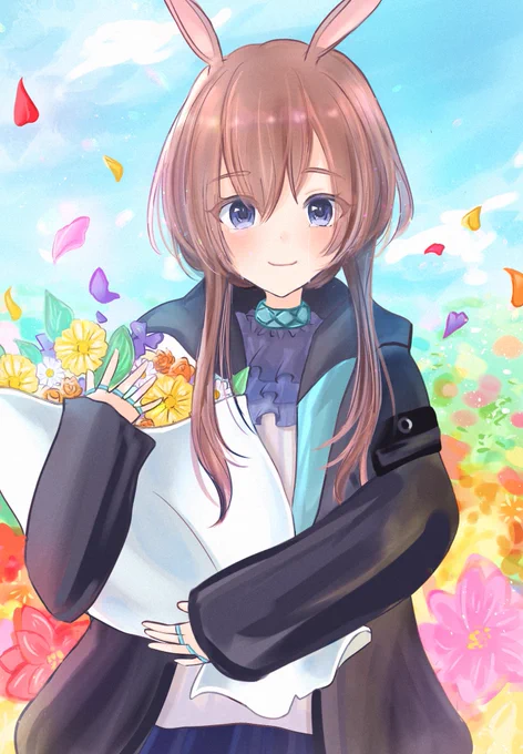 最近絵載せれてないので少し昔の絵を再掲します #アークナイツ 