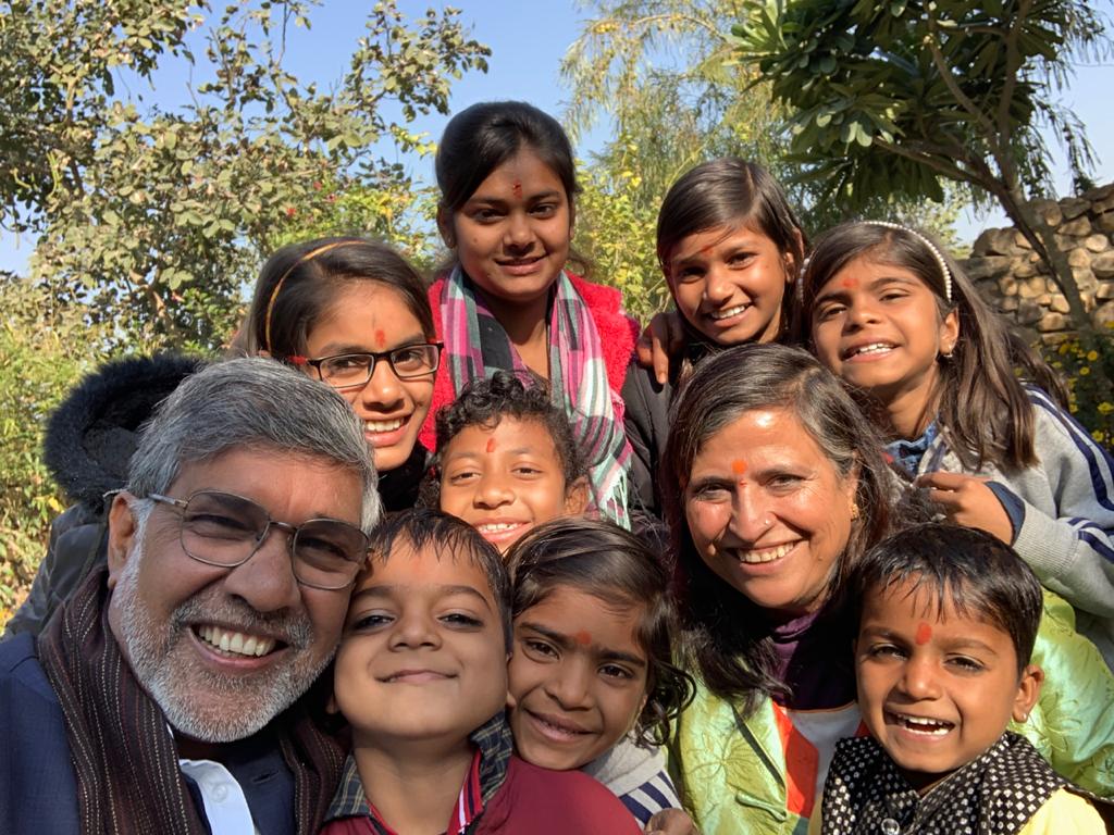 k_satyarthi's tweet photo. Being with these kids brings a true feeling of freedom inside &amp; outside. Their parents were rescued from slavery several years ago. https://t.co/e1t8jE9Il8