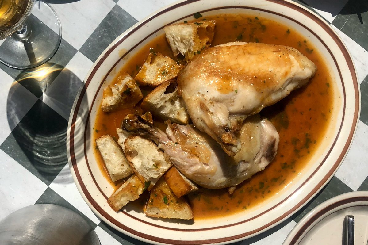 bufalayvr's tweet photo. Lots of fun features &amp; menu changes coming this Thursday! Stay tuned for more info.
•
Farmcrest chicken, smoked paprika sugo, toasted sourdough

#kerrisdale #eeeeeats https://t.co/nFtAxj8Pwm