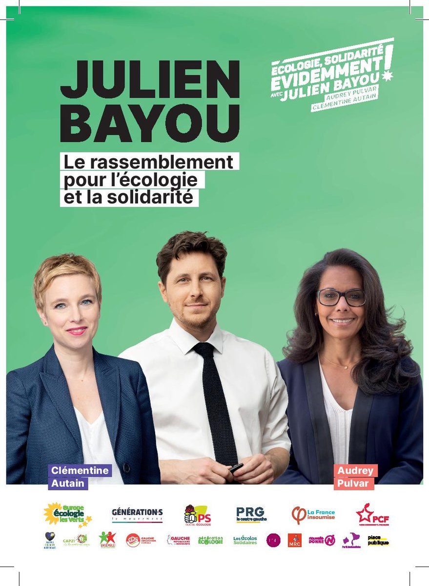 benoithamon's tweet photo. Ils se sont unis. Les énervés s'énervent. Les chiens aboient. La caravane passe. Grâce à la mobilisation, @julienbayou sera élu dimanche 27 pour l'écologie et la solidarité. https://t.co/4o9SD8oDJS