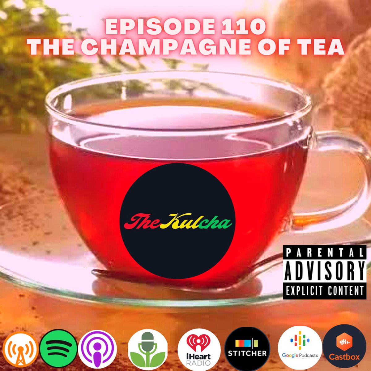 🚨NEW EPISODE🚨

Episode 110 - The Champagne of Tea

LINK: linktr.ee/TheKulchaPodca…

It's a 2 man show this week as Uno &amp; Stan light one up and talk about the so-called Tembisa 10, some good rooibos news and the effect of Youth Day in 2021. For the Kulcha.