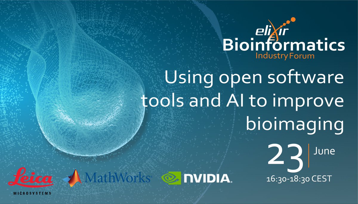 ELIXIREurope's tweet photo. β οΈ Today! Last chance to register and join us for today's #EBIF2021 webinar
Find out how to use #opensource tools to process your #bioimages and #bioimaging data!
π 16:30-18:30 CEST
https://t.co/3wZSixYT3T https://t.co/FPwHeIQTr1