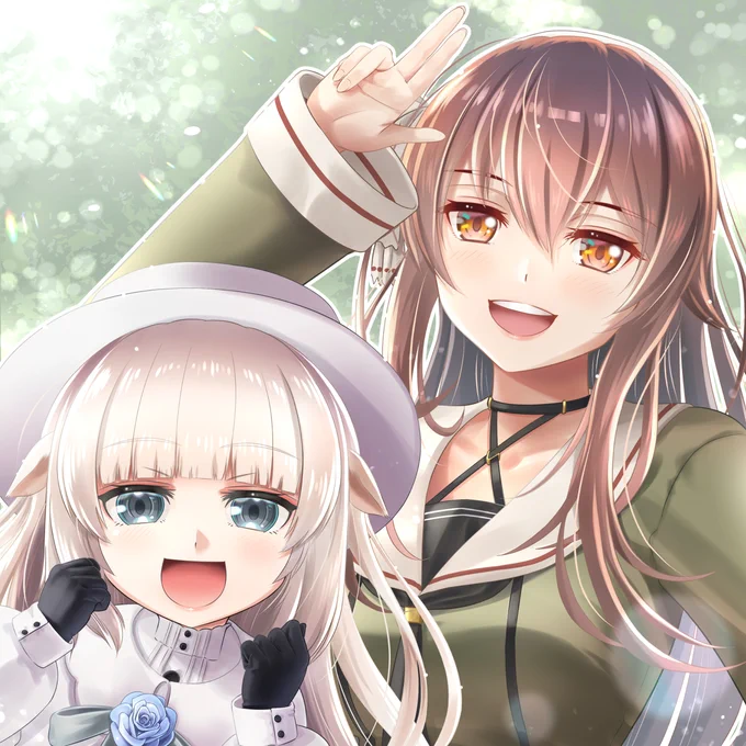 『なとなととメリーさん』
#八重沢なとり #なとあーと 
#メリーミルク #Merry_at 