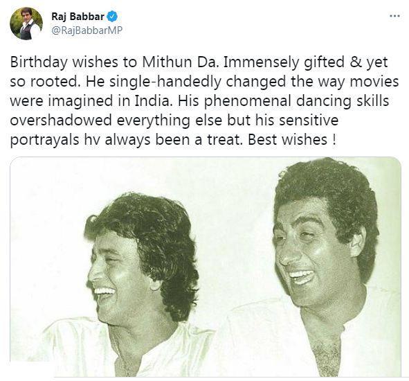 Wishing the Large Hearted Raj Babbar a Happy and Healthy birthday 