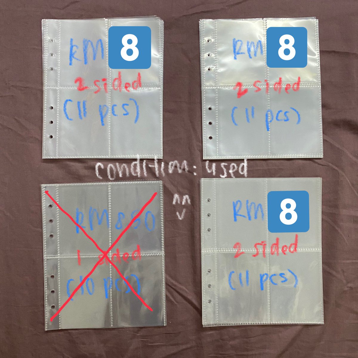 offlinejohnny's tweet photo. ; [wts // help rt]

wts A5 jelly binder 6 hole sleeves !
used fr a couple of months !

— buy 2 sets free shipping !! (postage is RM5 for this) https://t.co/Sv1kWJINk2
