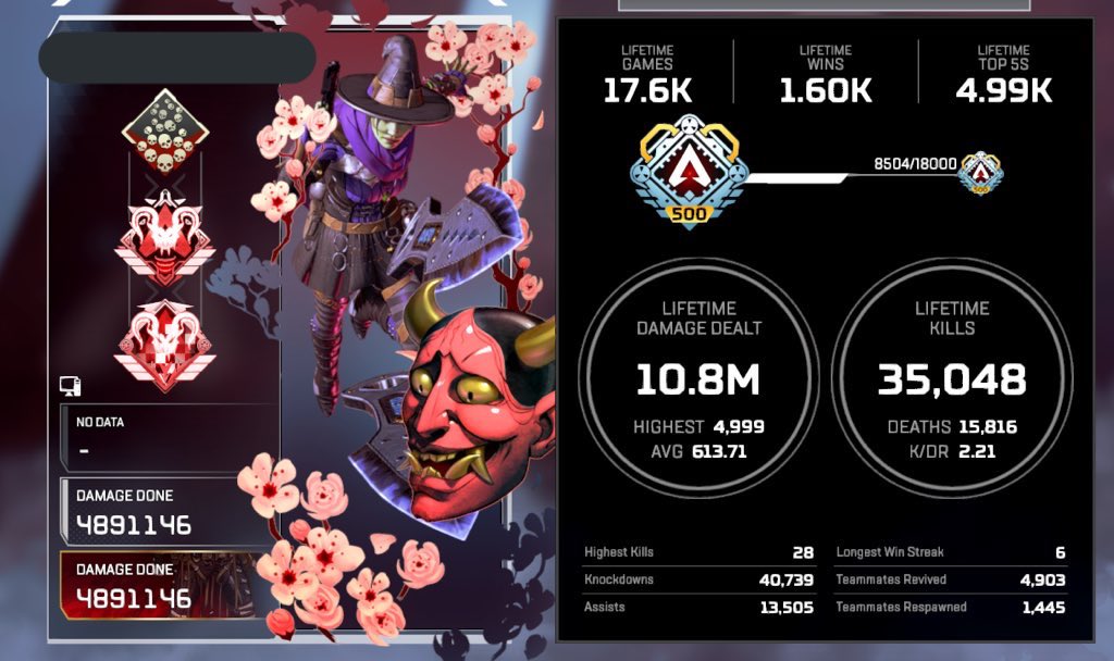 Coffeestore452 Apexアカウント販売します S3からバトルパスコンプ レイス1万6000キル弱 贅沢くらし400超 シーズン3 5 6 7プレ8マス 6 7は両スプ 画面共有 Banなし 画面共有でみせます 値段は要相談 支払い方法は銀行振込で詐欺等嫌なのでこちらも身分