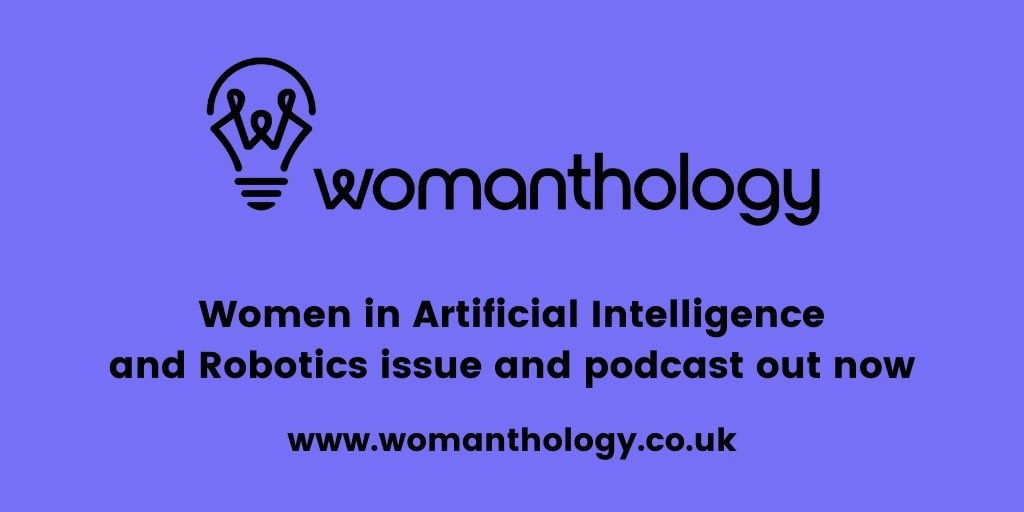 New Women in #Robotics and #AI issue and podcast are out now 🤖💻🩺🚗🗺 #INWED21 #INWED #WomenInSTEM 📱💻womanthology.co.uk 🎧 womanthology.co.uk/womanthology-p… 📲podfollow.com/womanthology Featuring @cbentl2 @MassGeneralNews @ickkramer @ARCHAI_LTD @DrCABerry @safesecs @exabeam