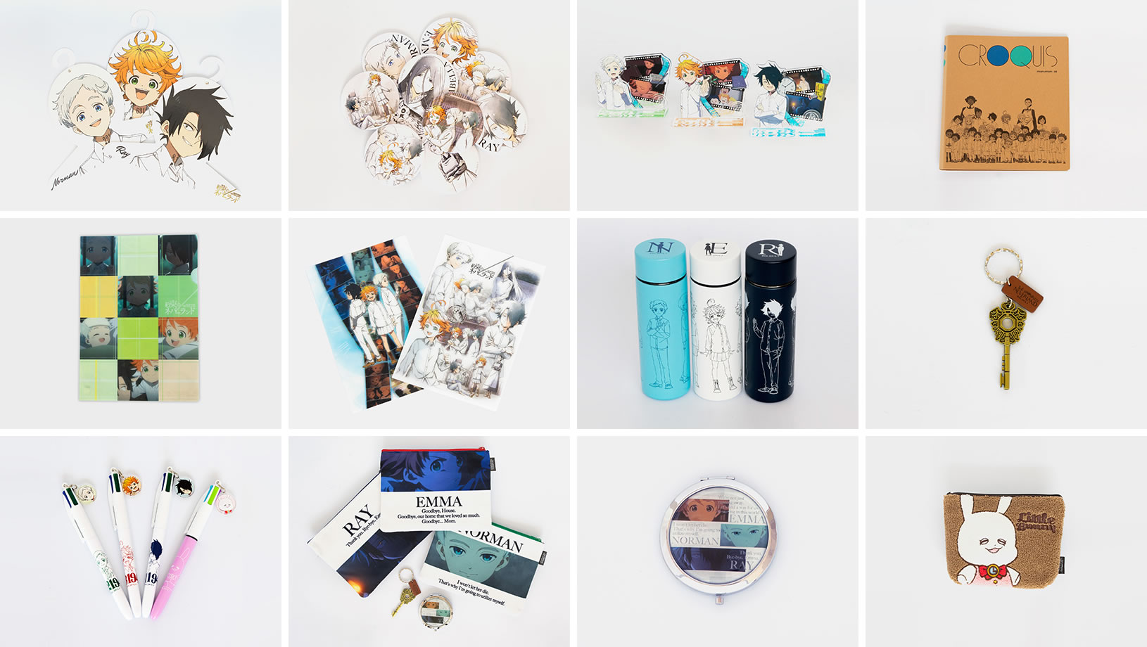 約束のネバーランド 体験ミュージアム 缶バッチセット 約ネバ 体験