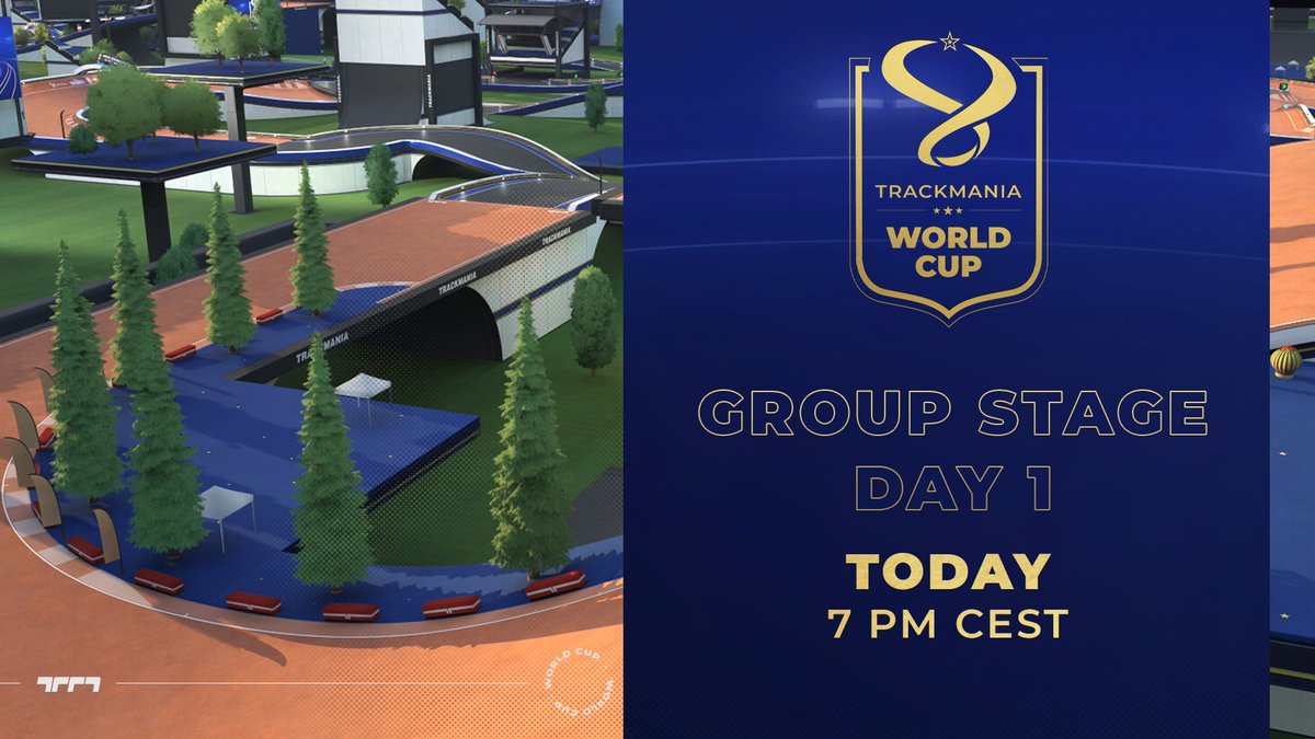 TMesports's tweet photo. Today is the day! The 16 best Trackmania players will fight each others for 8 qualifying spots for the #TMGLWC21 playoffs! https://t.co/OMD8yLVvbq