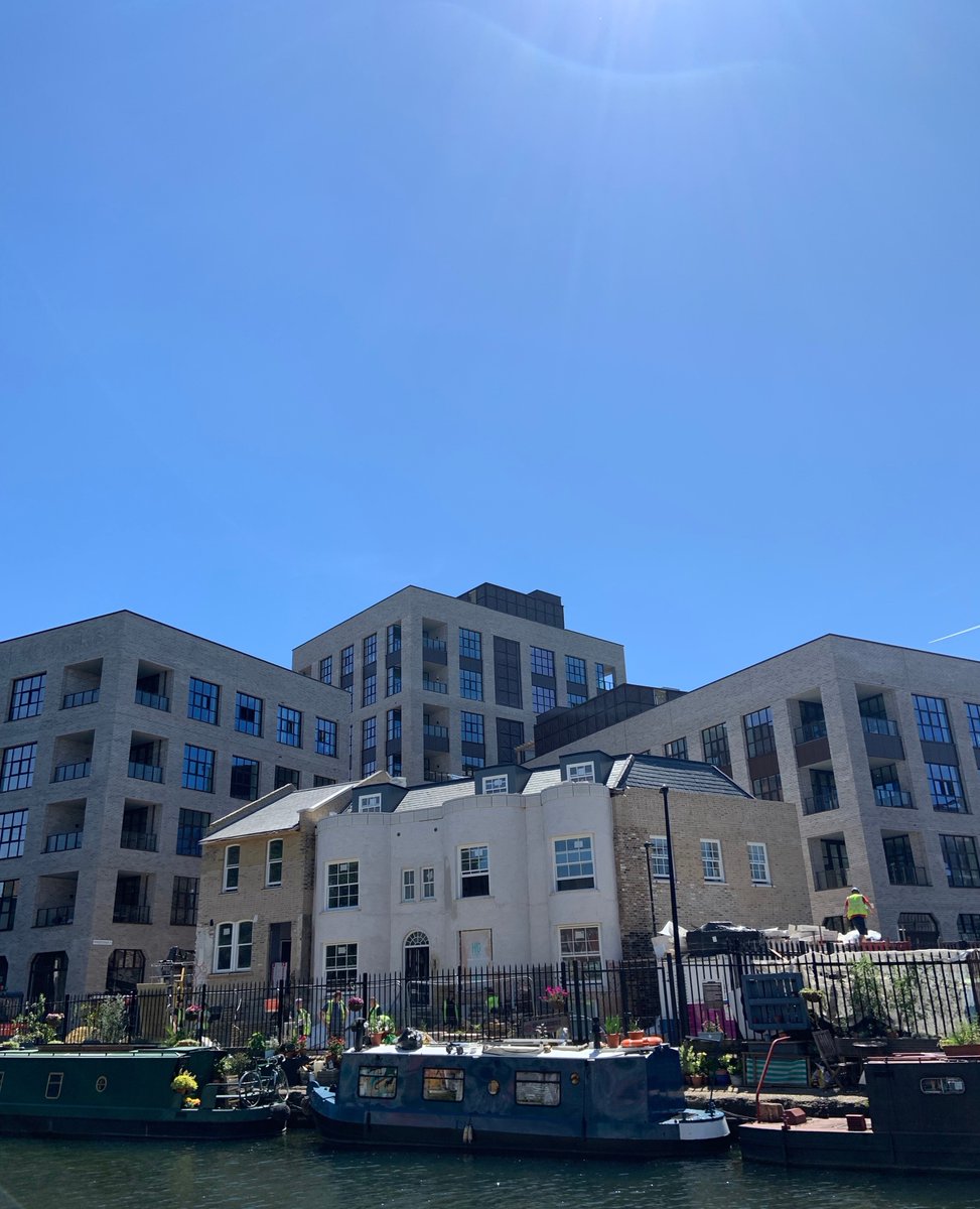 Scaffolding is down around the cottages in our Empress Works development and the final fitting is taking place on the interiors! 

These iconic cottages were derelict for too long, &amp; I'm delighted that they will be a home within a buzzing community once more! 👏🏻

#hgconstruction