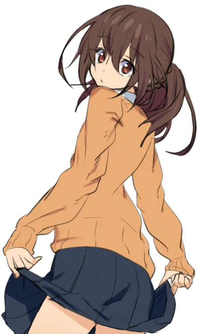ポニ娘「何?」
スカートぱたぱたするのを盗み見するとはふてぇヤツだ

見返りポーズ 