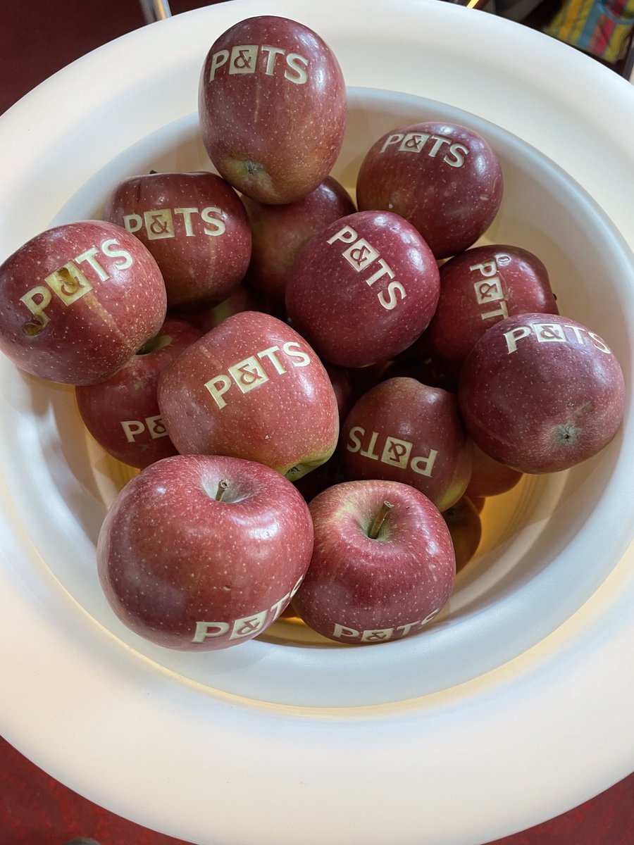 A P&amp;TS apple a day keeps the counterfeiter away! Don’t miss our booth at the Swiss startup days 2021. #SUD21