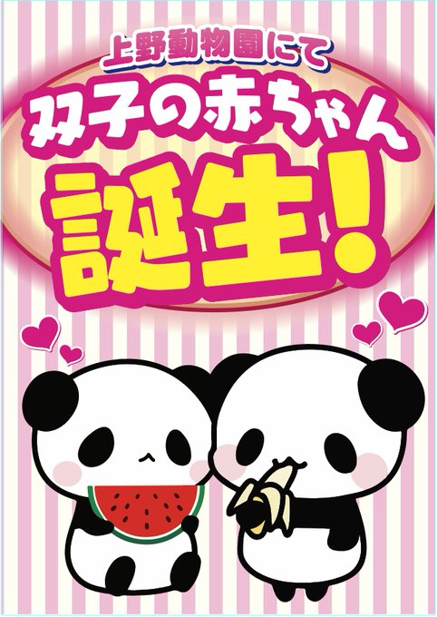 パンダってなぜ白黒のtwitterイラスト検索結果