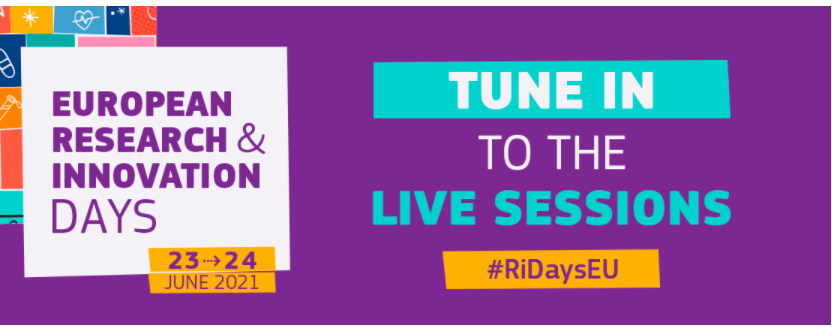 🎉Today, the #RiDaysEU kick-off! Tune in to the online sessions on #HorizonEU.
Don’t miss interesting workshops: 
- Today,  #Widening Implementation at ⏰ 12:15 – 13:00 CET. 
- Tomorrow:  1⏰4:30 - 14:15 Research infrastructures – hubs of excellence: More  bit.ly/2UpiG1X