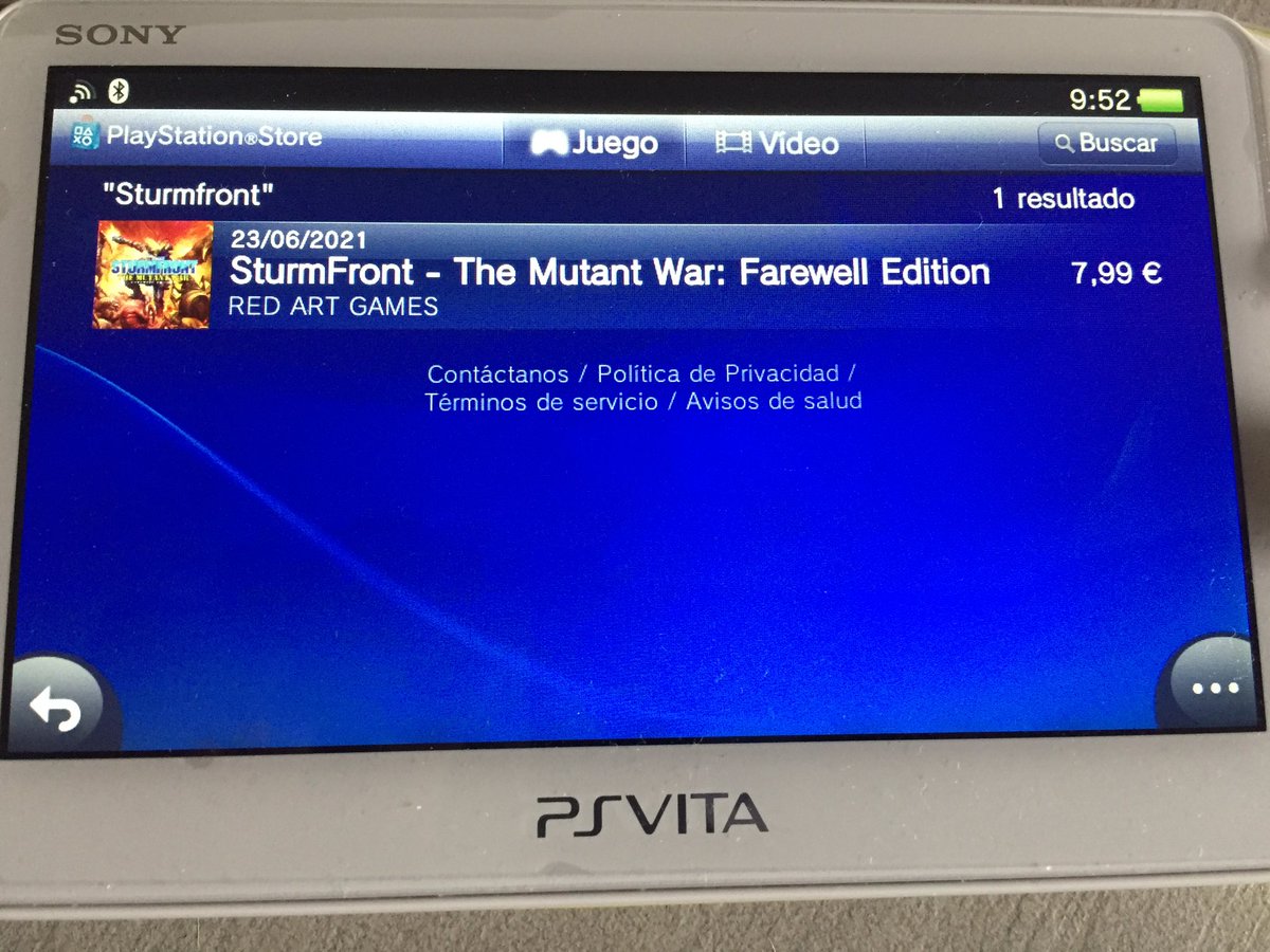 LastRealGamer's tweet photo. New #PSVita game? SturmFront! 

Thanks @REDARTGAMES @Andrade_Games @SturmFrontGame for your #VitaIsland🏝 support! 

(Game can be found in Vita store via Search functionality ) https://t.co/R3JQRkMmSc