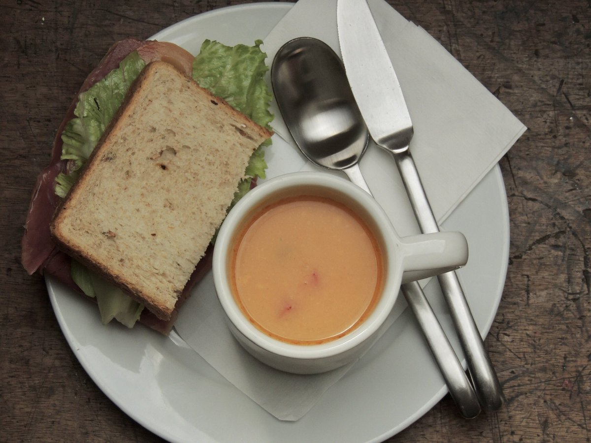 peerieshopcafe's tweet photo. It’s a soup and sandwich kind of day #madebyus #Shetland https://t.co/Zh5LZHYZAk