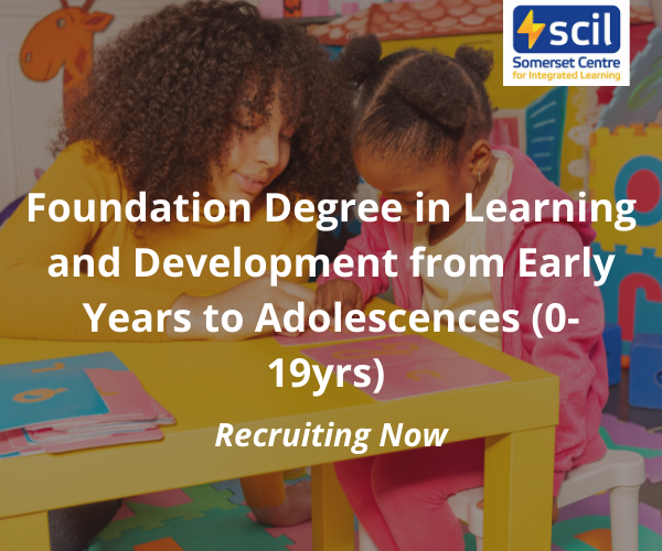 Are you currently working or interested in working in an educational support role?
Why not gain a higher-level academic practice-based qualification, with this Level 4/5 Foundation Degree in Learning &amp; Development. 
Applications can be made via UCAS here: bit.ly/2SI4NLW