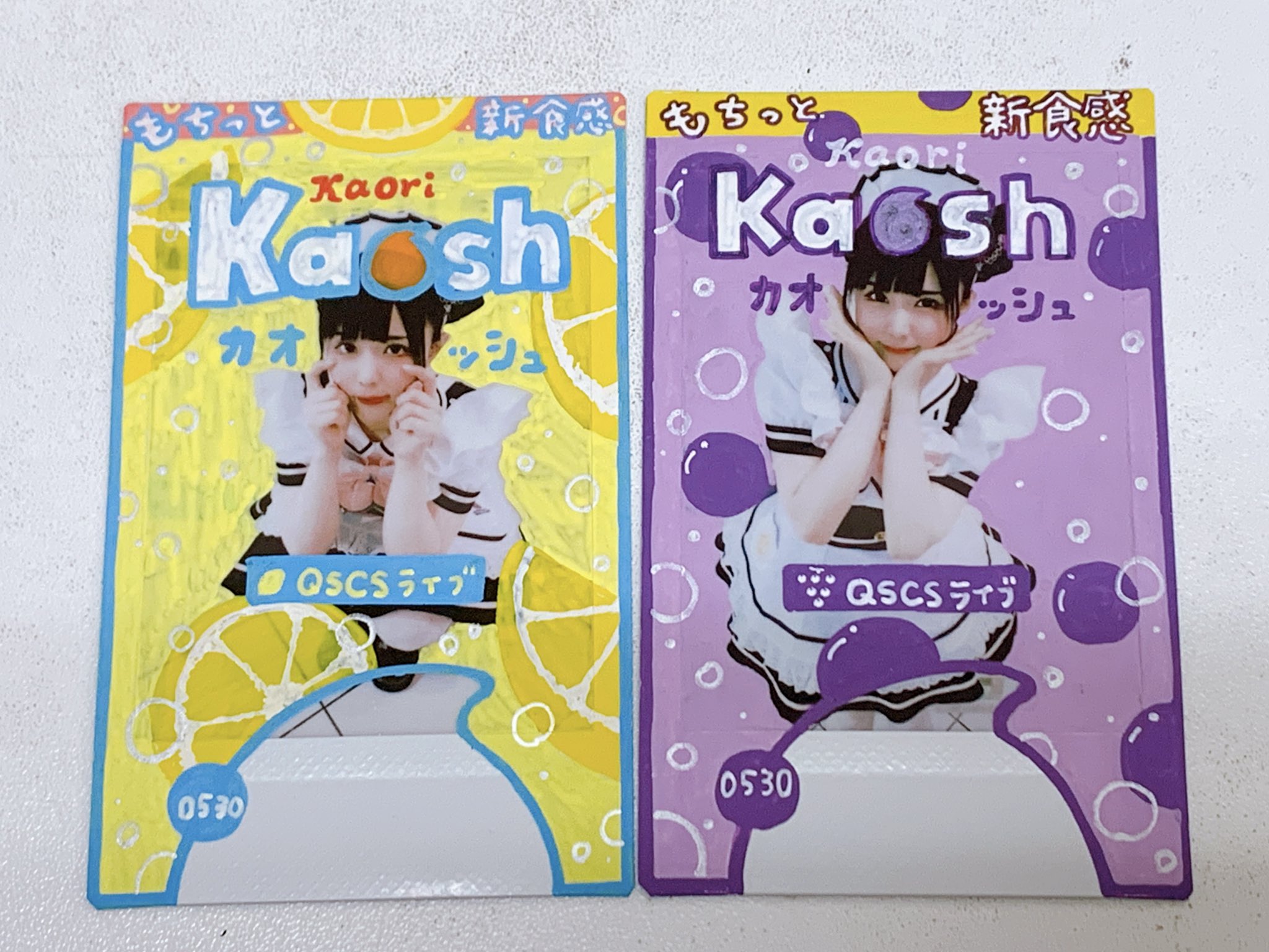 めいどりーみん かおりちゃん デコチェキ プリクラ付き‼️