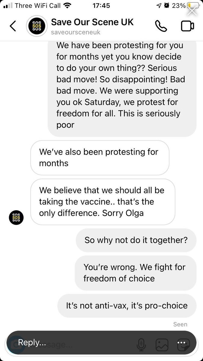Lucy72046687's tweet photo. @hannah_wants Save our scene believe ALL should be taking the vaccine. Straight from horses mouth. https://t.co/HruVwEiSRa