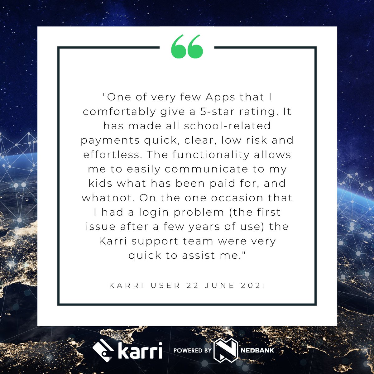 Karri Payments tweet media