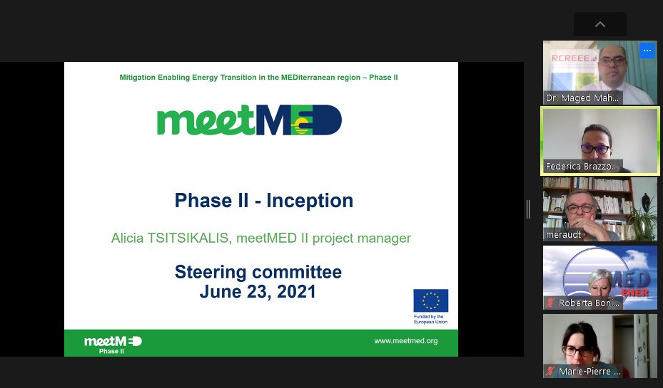 meetMED1's tweet image. Happening_Now: #meetMED II program Manager, Alicia Tsitsikalis  presents the status and progress of the project’s work packages to the esteemed steering committee members.

Find out more about #meetMED #workstreams: lnkd.in/evG89S9