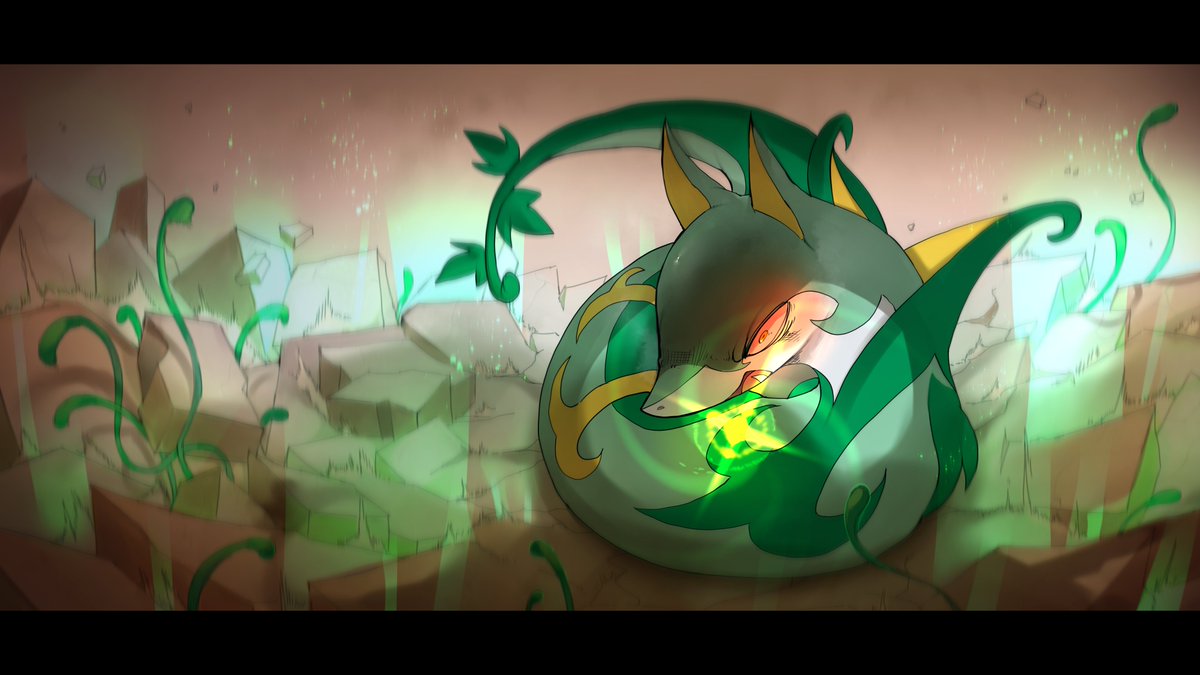 Request:
> An angry Serperior