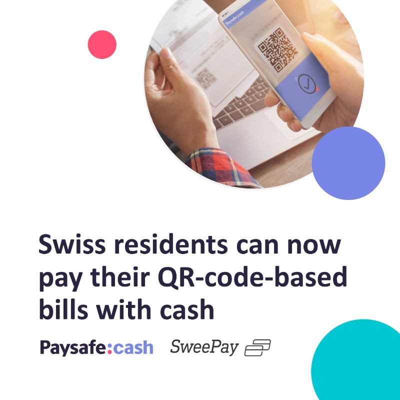 Paysafe's tweet photo. Latest collaboration between Paysafe and @SweePay_ltd offers customers a #cash option for paying bills using Paysafecash #eCash https://t.co/u8UgEszc3G