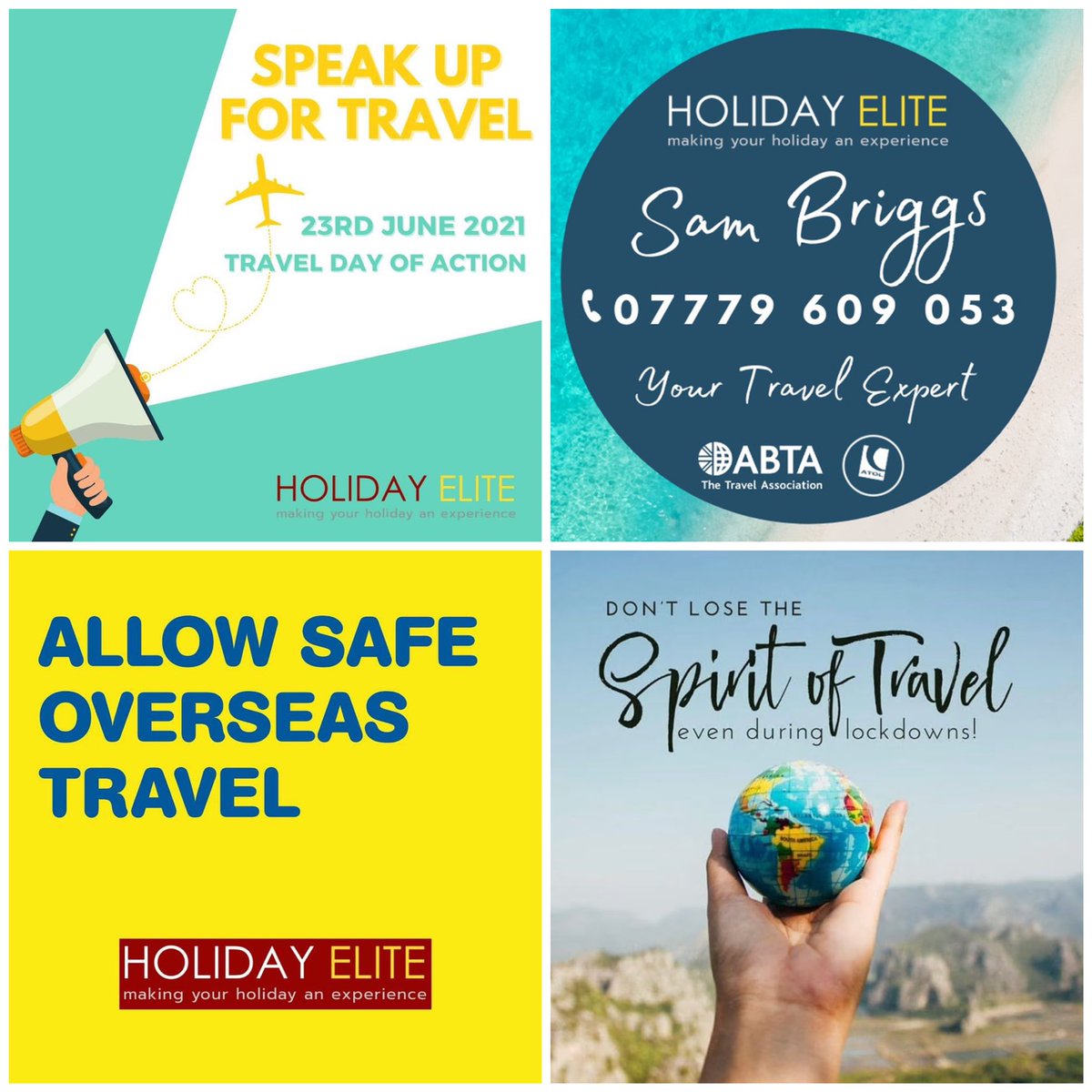samibriggs's tweet photo. Today my friends &amp; colleagues from the travel industry will be in London to support the “Travel Day of Action”. Travel agents, tour operators, airlines and airports united 
#savetravel #traveldayofaction #speakupfortravel 

🌈☀️🗺✈️💖🌍🗼😎🛳🏝🏨⛰🗽🎢 https://t.co/2Cv8XniW2A