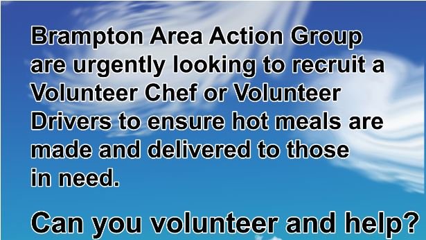 Cumbria CVS (@cumbriacvs) on Twitter photo Do you have some time to help volunteer for Brampton Area Action? They're in urgent need of support for a volunteer chef or volunteers drivers.
Have a read of the below and get in touch if you can help!
#Volunteers #UrgentSupport <a href="/BrampCC/">Brampton Community Centre</a> @brampton <a href="/CumbriaCrack/">Cumbria Crack</a> @CarlisleCC Do you have some time to help volunteer for Brampton Area Action? They're in urgent need of support for a volunteer chef or volunteers drivers.
Have a read of the below and get in touch if you can help!
#Volunteers #UrgentSupport <a href="/BrampCC/">Brampton Community Centre</a> @brampton <a href="/CumbriaCrack/">Cumbria Crack</a> @CarlisleCC