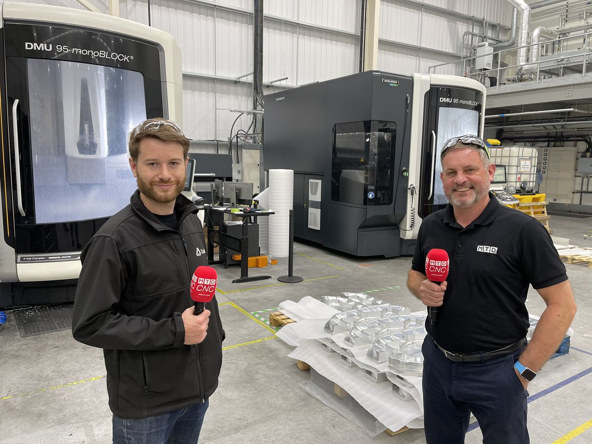 Fantastic day at <a href="/TeamCloudNC/">CloudNC</a> with further investment with <a href="/dmgmoriukltd/">DMG MORI UK Ltd</a> <a href="/dmgmorieu/">DMG MORI Europe</a> - video’s to follow on our channels over the next few weeks #factoryofthefuture #machining #5axis #turning