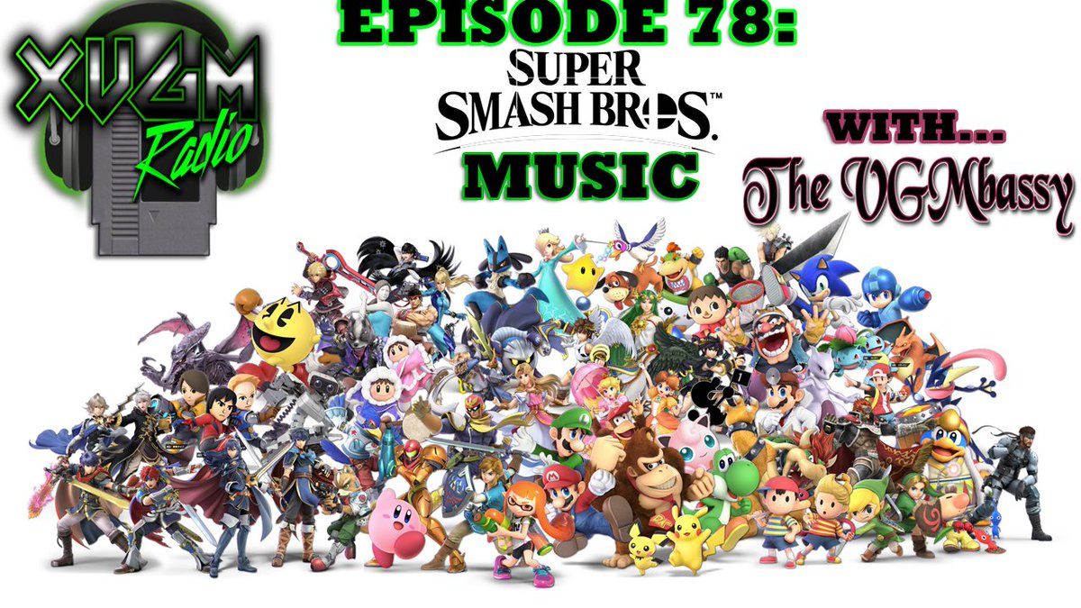 XVGMRadio's tweet image. We're teaming up with @TheVGMbassy for today's episode where we're talking about #SmashBros #VGM xvgmradio.com/episode-78-sup…
Special thanks to @VGMJourney @rhythmandpixels @marcatobros @PixelatedAudio @singmopod and @KVGMRadio for helping with the EPIC 4 min commercial!