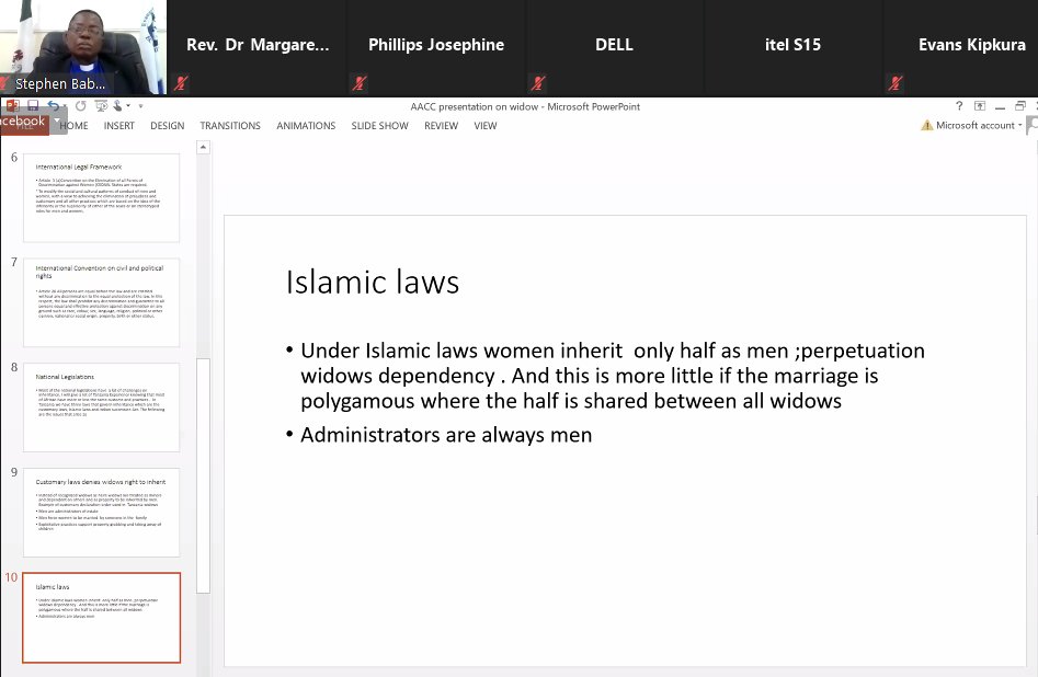AaccCeta's tweet image. Advocate @MafoleGloria notes the gaps in the various laws which denies widows their various rights. 
She has called upon religious leaders to take lead in advocating for rights of widows and push for  legal reforms. 
#InternationalWidowsDay #Justiceforwidows