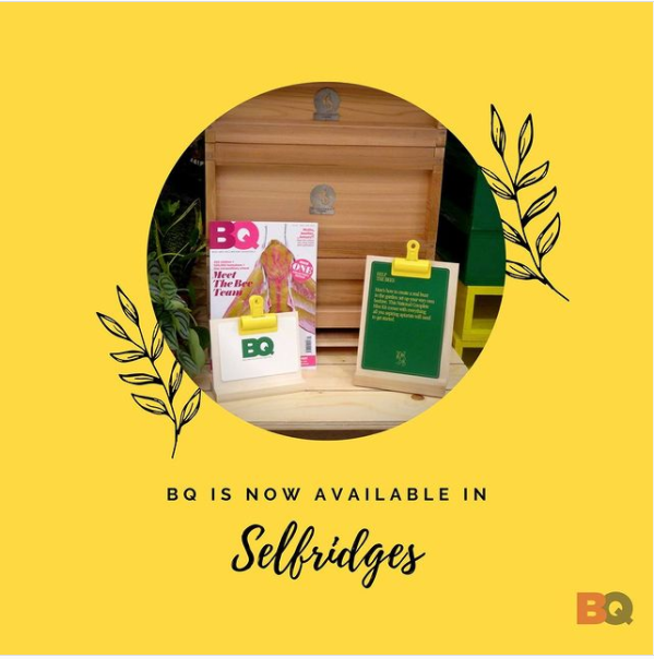 BQ_Mag's tweet image. Very proud to announce that our magazine is now available in @theofficialselfridges London store! 🐝

#selfridges #bees #beeequipment #pollinators #bqmagazine #bq #pollinatorgarden #selfridgesgardencentre #selfridgeslondon #london #pollinatorfriendly #bees #beesandflowers