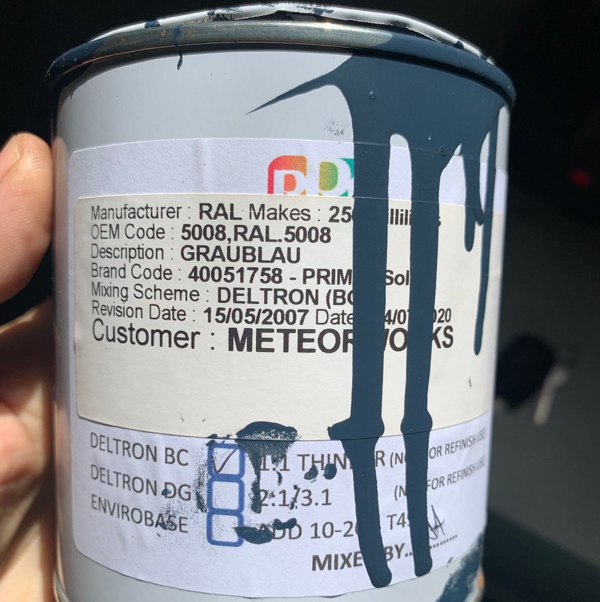 Meteor_Works's tweet image. Æsir paint. 

#aesiradventures #gotobike #handmadequality #productionprice