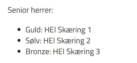 Top 3 til DM i beach handball #demdeandreikkemålegemed