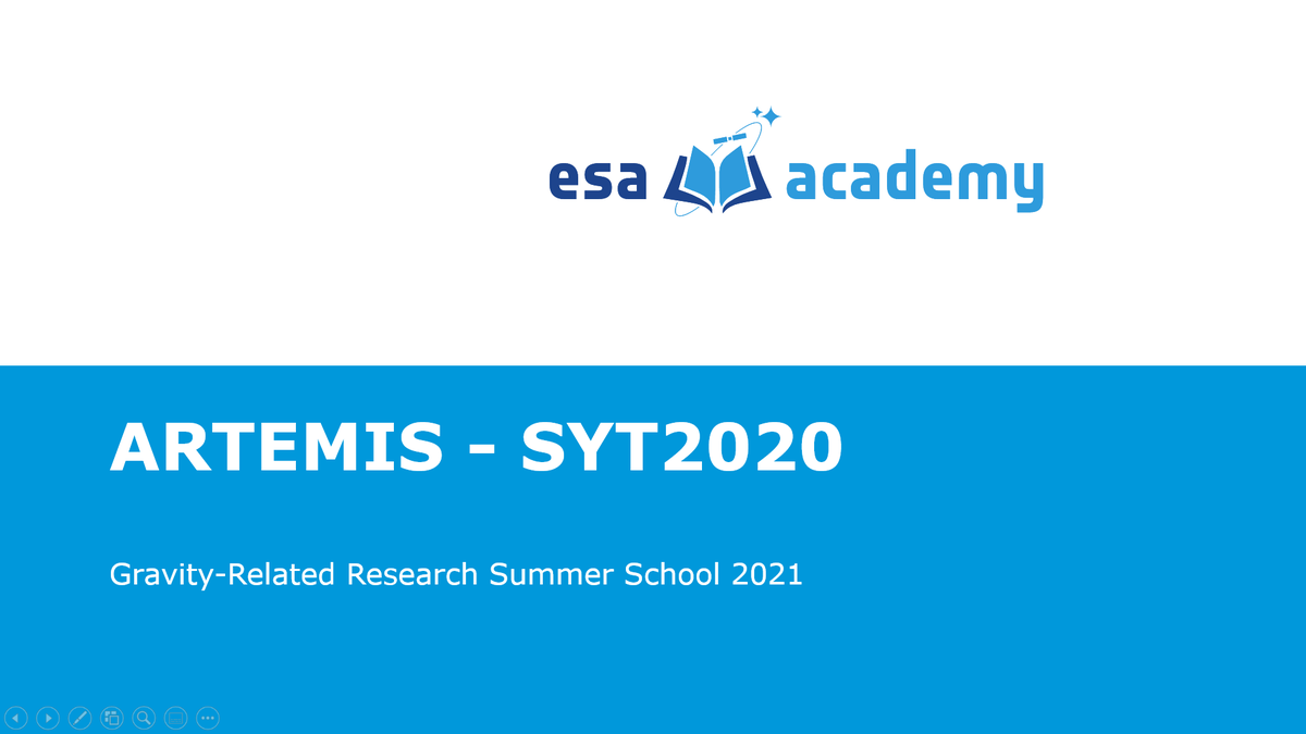 ARTEMISTeam2's tweet image. Yesterday we had the opportunity to give our testimony about our experience in the &quot;Spin Your Thesis&quot; program. It is always a honor to be present and discuss space-related issues. If you are interested in these initiatives, visit @ESA__Education