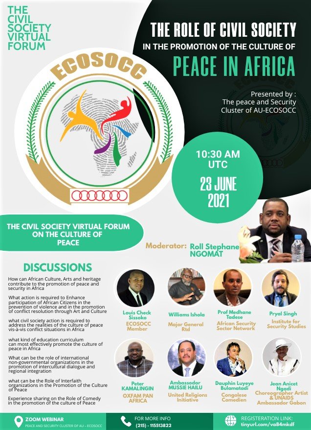 African Union-ECOSOCC Peace and Security Cluster tweet media
