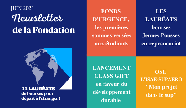 FondationISAE's tweet photo. A découvrir 🤩
la dernière #newsletter de la Fondation
➡ https://t.co/BrhnhK66mO https://t.co/uBRaKcLLO6