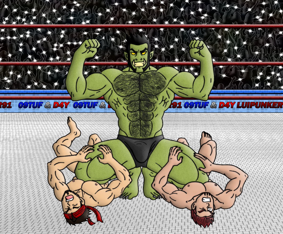 09tuf on X: I like being worshipped like this little men 4 For  commissionsPara comisiones: ultimate09tuf@gmail.com yaoi bara porn gay  nsfw muscle Biggs speedos Johnny FF7Remake WrestlingArt wrestling  orc bear t.covVcYNmDeow 