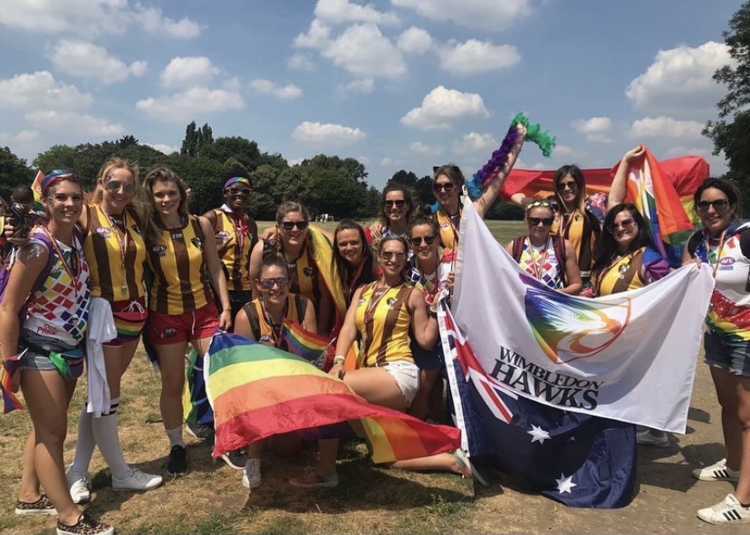 Fantastic to see the love and support for Pride spread far and wide across the AFL Europe community. ❤️

Australian Football is a sport for everyone! Check out how some of the footy clubs in Europe have been celebrating #PrideMonth. 🌈
