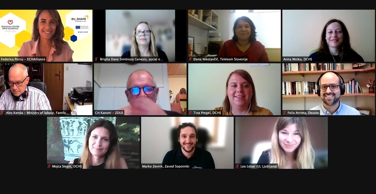 🟢Slovenia #EU_SHAFE Inter-regional policy learning event has just started! 

Key experts will share knowledge on the <a href="/WHO/">World Health Organization (WHO)</a> #agefriendly cities and communities communication and information domain.

#SHAFE #ActiveAgeing #Innovationpolicies