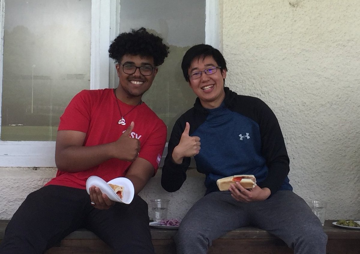 Mount_Kelly's tweet photo. A truly international #football match and BBQ took place on Friday evening before the Euros! Much fun was had by all! #intsoc https://t.co/0Rpoiy6BE3