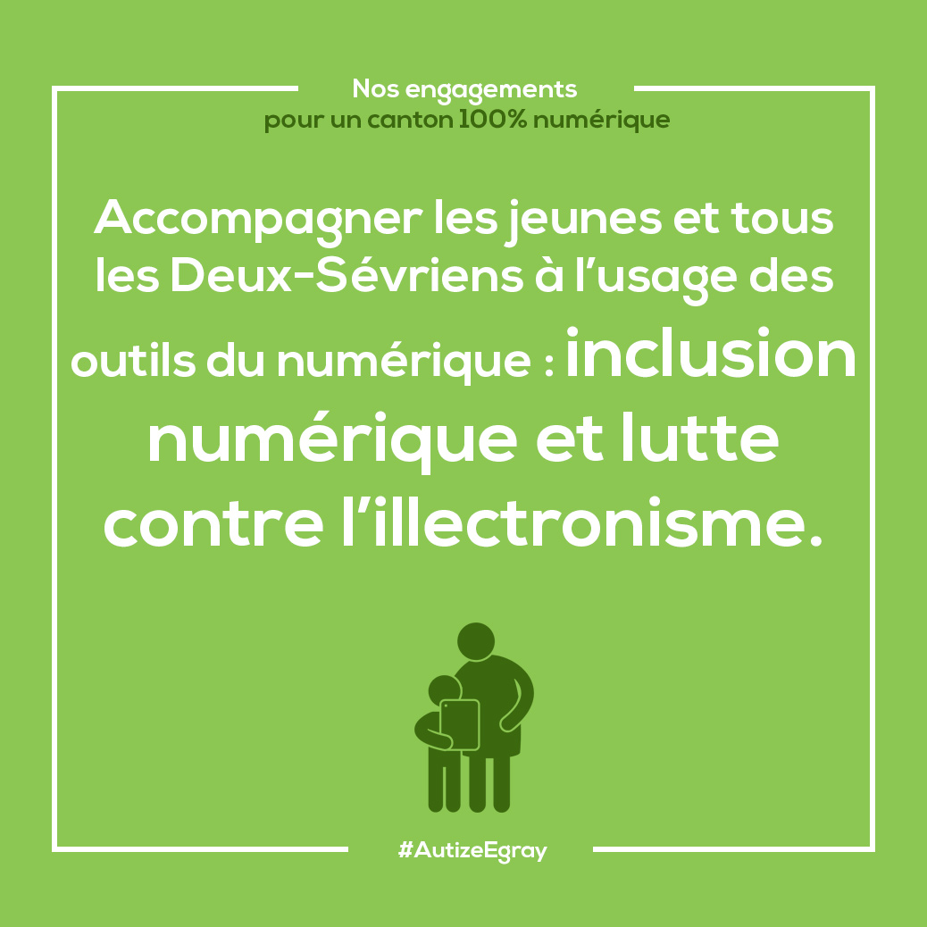 Au-délà du déploiement de la #fibre d'ici 2025, nous souhaitons agir contre l'#illectronisme pour tous les âges, agir pour améliorer la couverture des réseaux de téléphonie #mobile sur le canton #AutizeEgray, et déployer des solutions de #coworking dans les zones rurales.