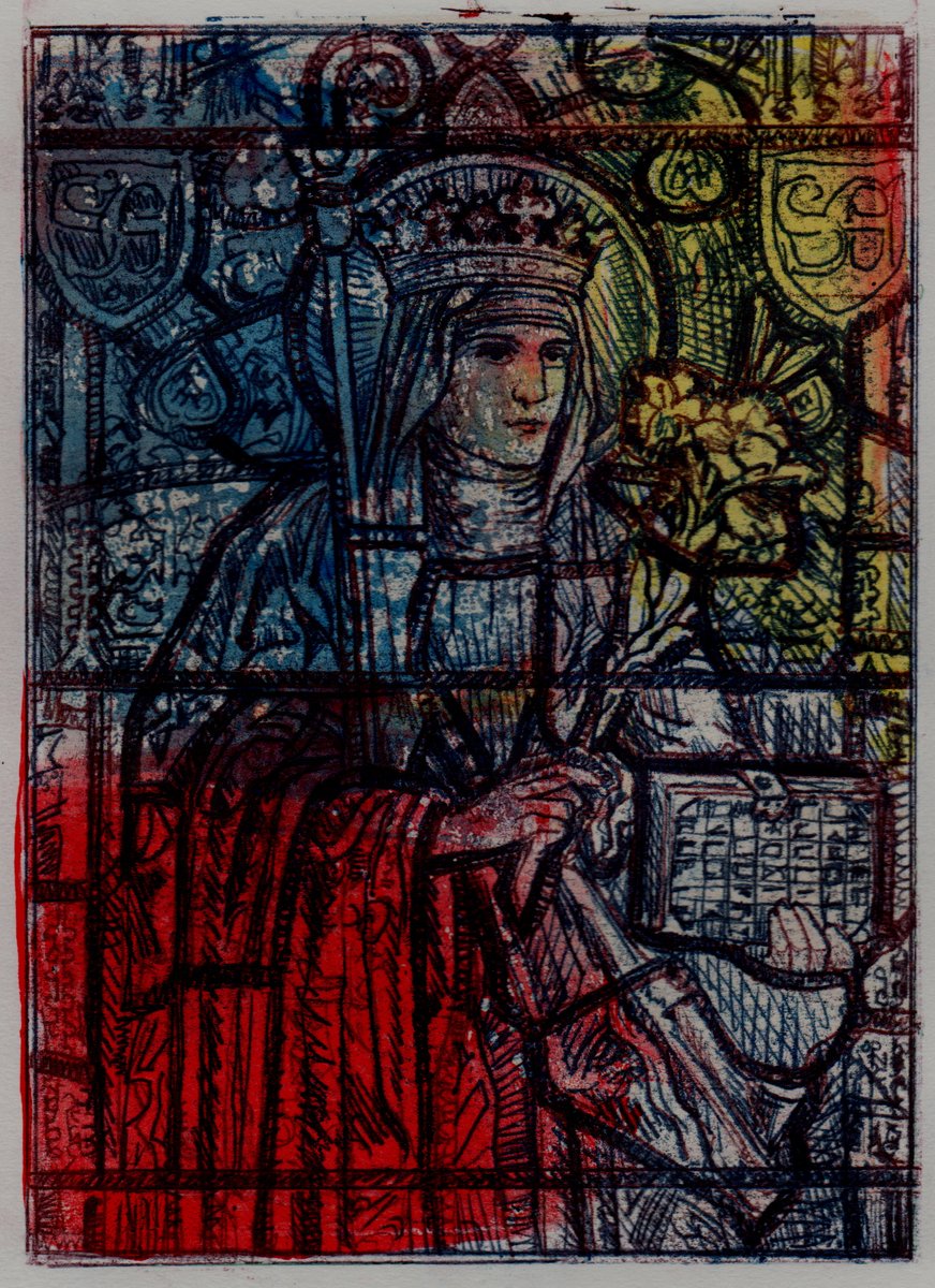 mikeq00L's tweet photo. #StEtheldreda #StAudrey #AngloSaxon #EastAnglian #princess #widow #nun #ElyCathedral #ElyPlace #HappyFeast @Ely_Cathedral @AudieHamilton https://t.co/74hL2UwHSX
